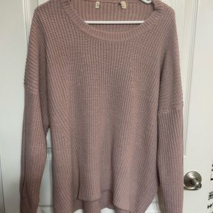 Plush color sweater